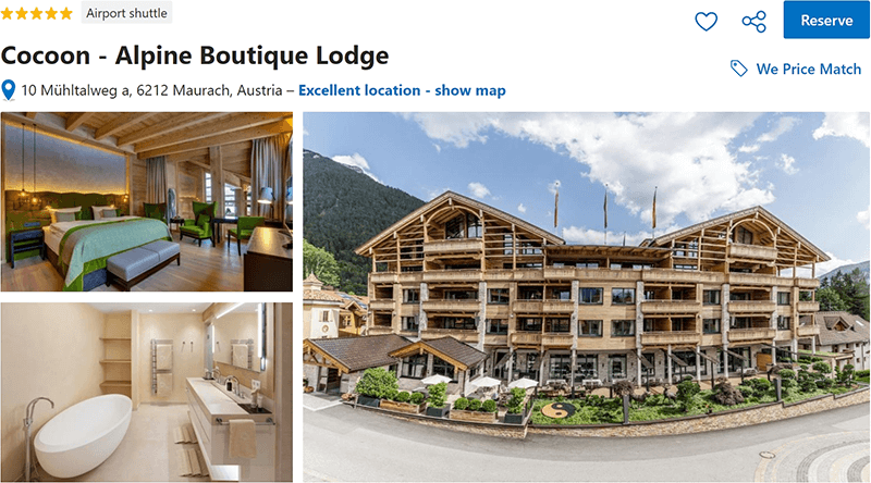 Cocoon - Alpine Boutique Lodge