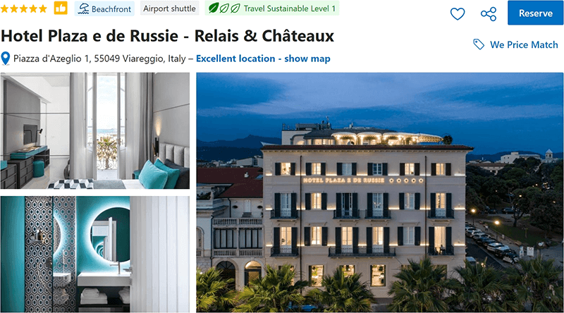 Hotel Plaza e de Russie - Relais and Châteaux