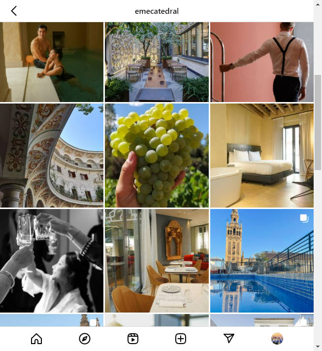 Instagram Hotel Account