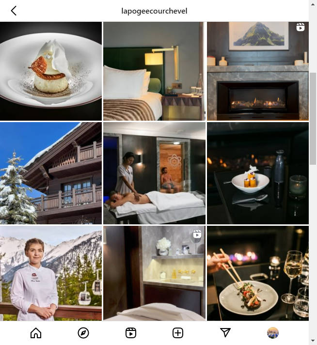 Instagram Hotel Account