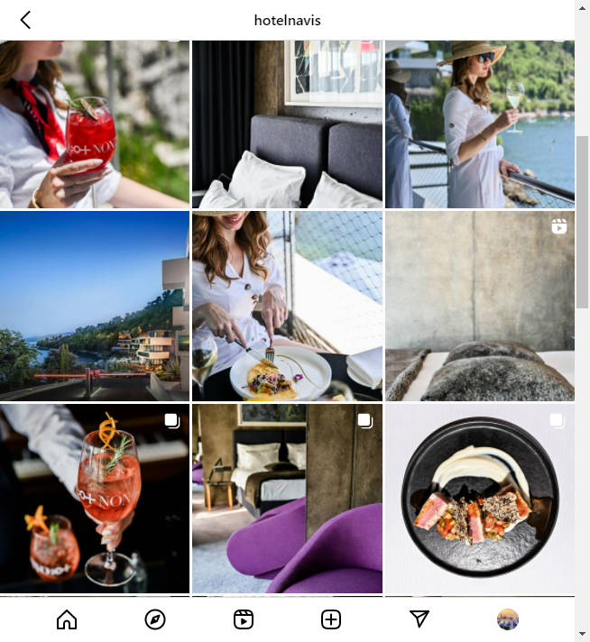 Instagram Hotel Account