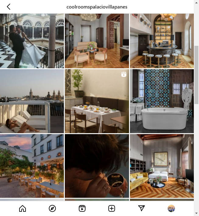 Instagram Hotel Account