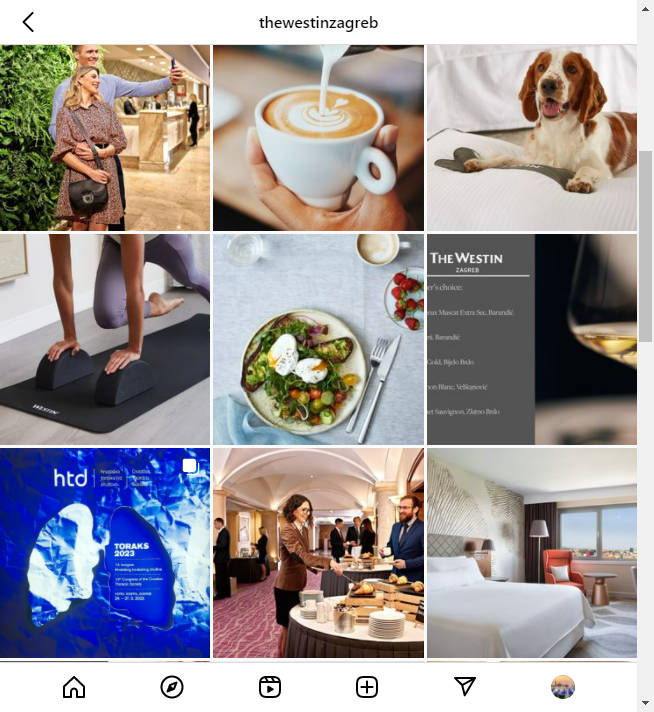 Instagram Hotel Account