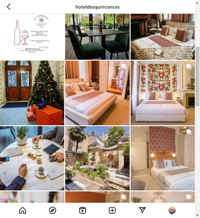 Instagram Hotel Account