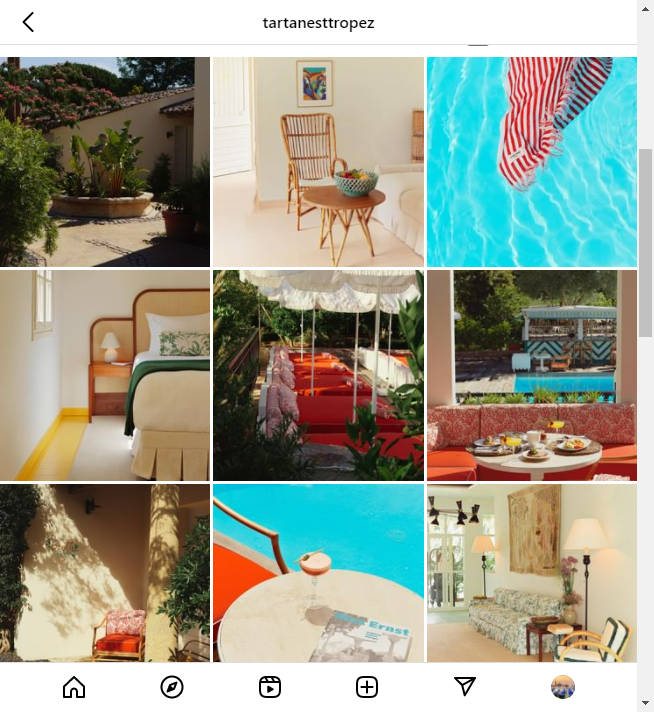 Instagram Hotel Account