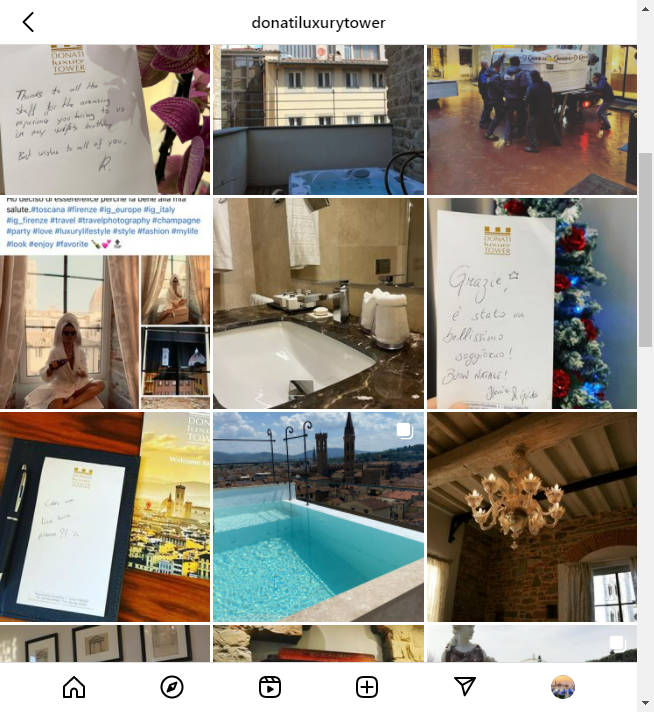 Instagram Hotel Account