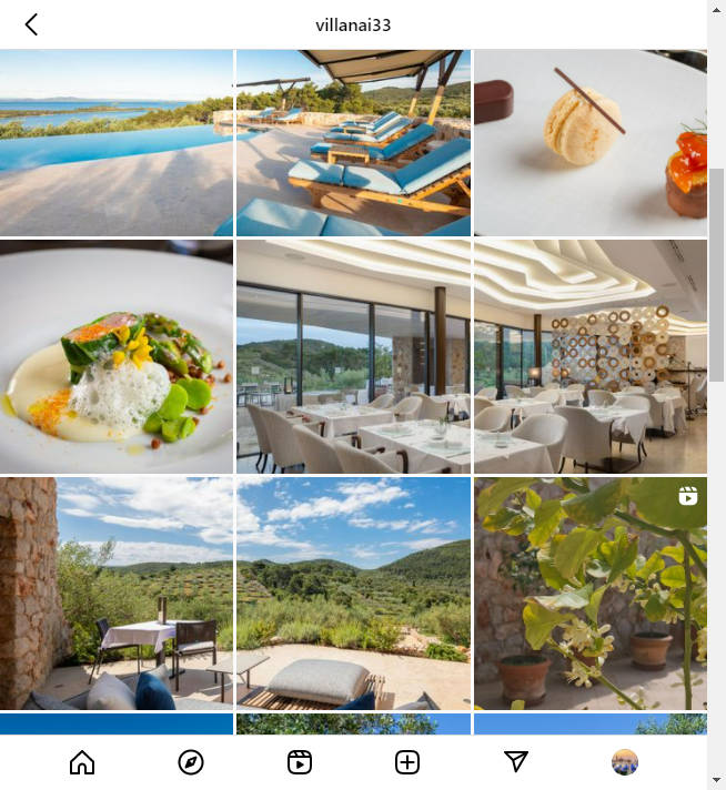 Instagram Hotel Account