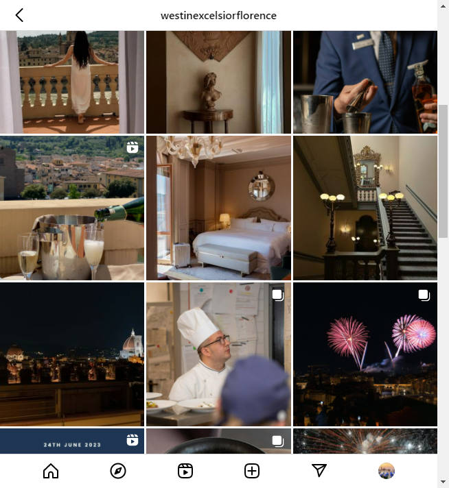 Instagram Hotel Account