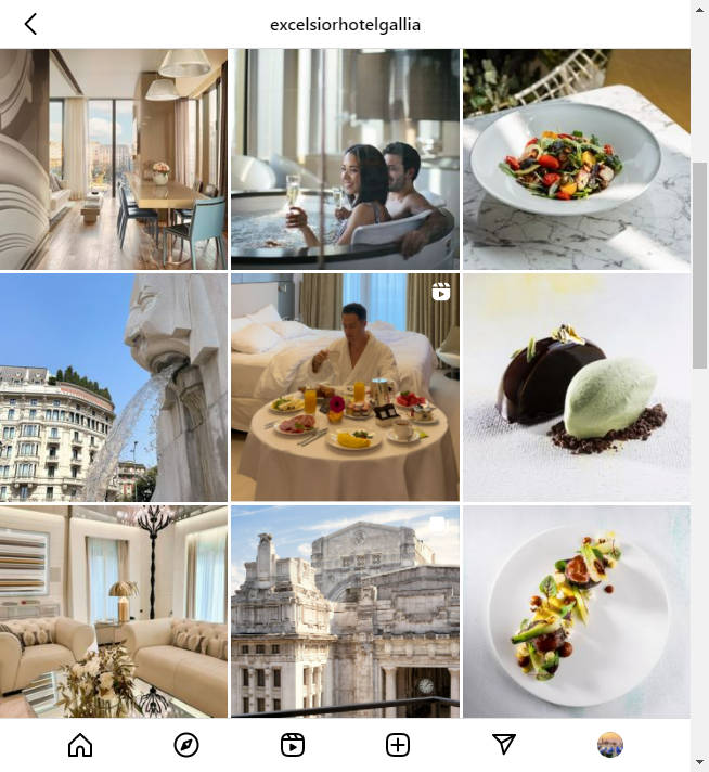 Instagram Hotel Account