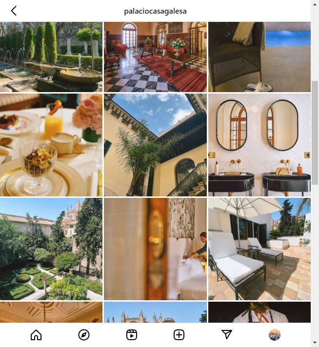 Instagram Hotel Account