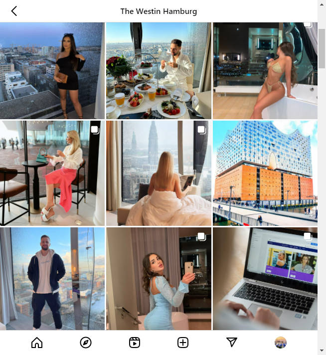 Instagram Hotel Location